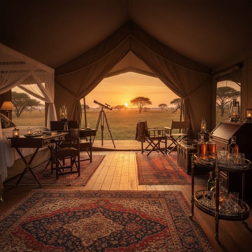 African Safari Lodge — Savanna Luxury Camp