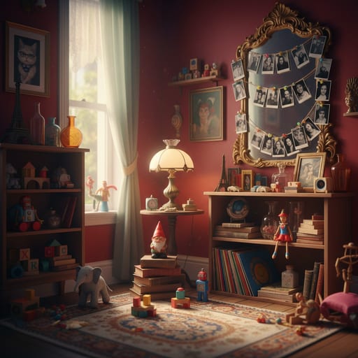 Amelie's Bedroom — Whimsical Montmartre
