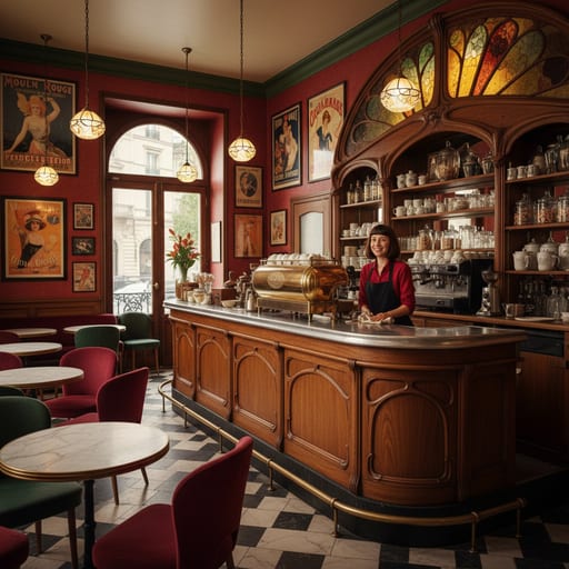 Cafe des 2 Moulins — Montmartre Cafe