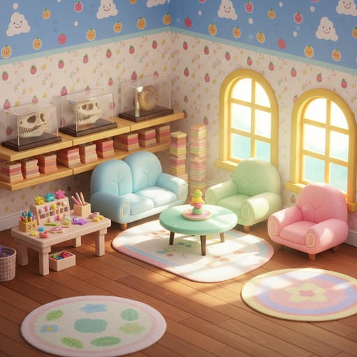 Animal Crossing Home — Cute Island Cottage
