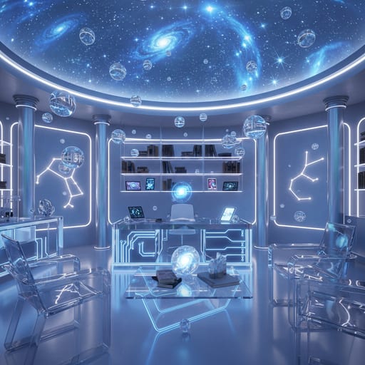 Aquarius Ether Dome — Visionary Cosmic Salon