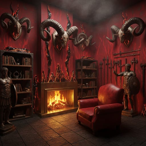 Aries Fire Den — Mars Warrior Sanctum