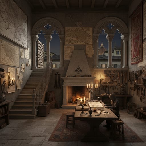 Assassin's Creed Bureau — Renaissance Assassin HQ