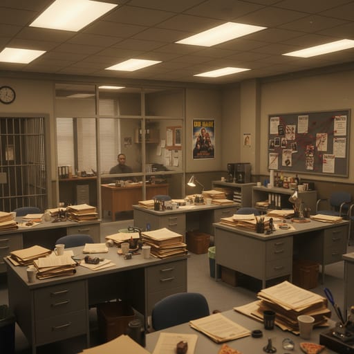 Brooklyn Nine-Nine Precinct — 99th Squad Room