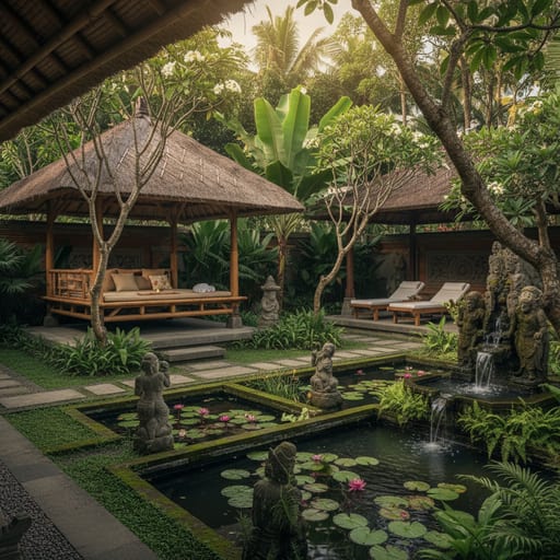 Balinese Retreat — Tropical Zen