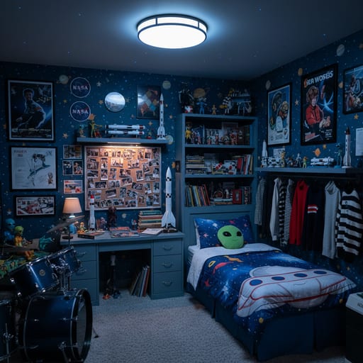 Howard's Bedroom — Space Engineer Room