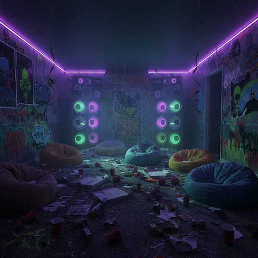 Jesse's Party House — Jesse Pinkman's trashed party house