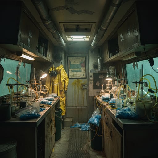 The RV Meth Lab — The iconic Crystal Ship RV mobile lab
