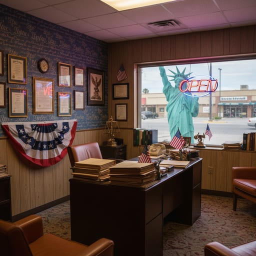 Better Call Saul Office — Saul Goodman's gaudy strip-mall law office