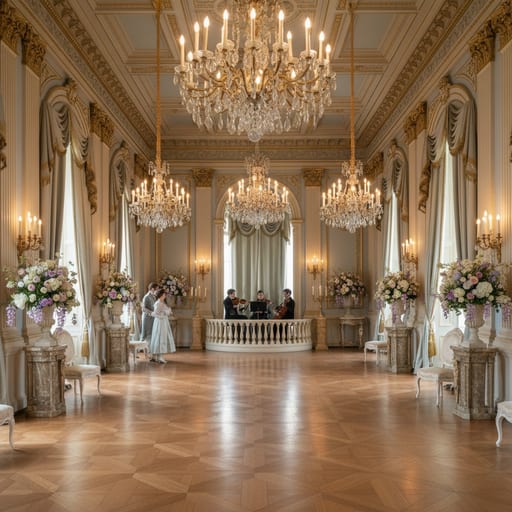 Bridgerton Ballroom — Regency Era Elegance