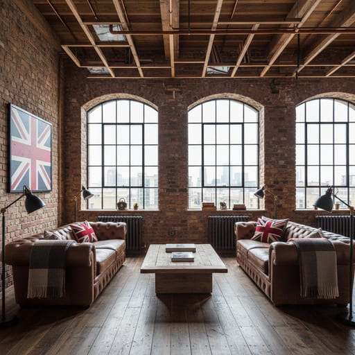 British Industrial Loft — London Warehouse
