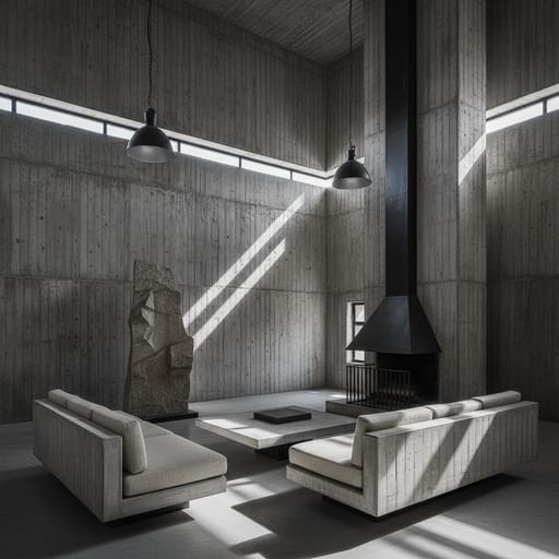 Brutalist Concrete — Raw Monolithic Severity