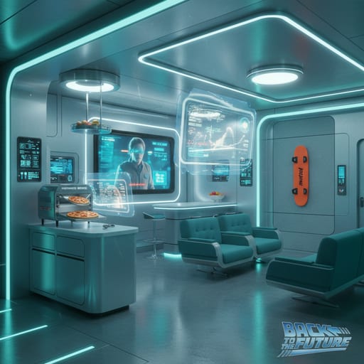 Back to the Future 2015 McFly House — Futuristic Smart Home