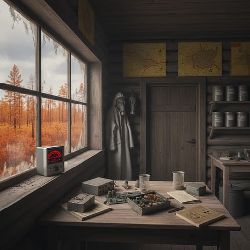 Red Forest Chamber — Exclusion Zone Research Cabin
