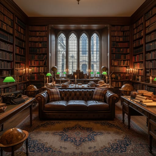 Dark Academia — Oxford Scholar Study