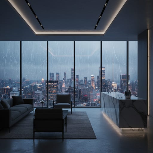 Gotham Skyline Loft — Penthouse night
