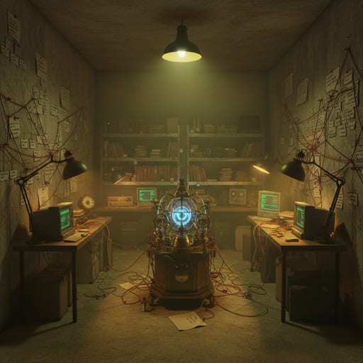 Dark Netflix Bunker — Time Travel Bunker