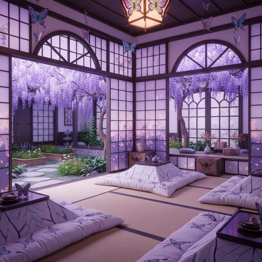 Demon Slayer Butterfly Estate — Healing Wisteria Manor