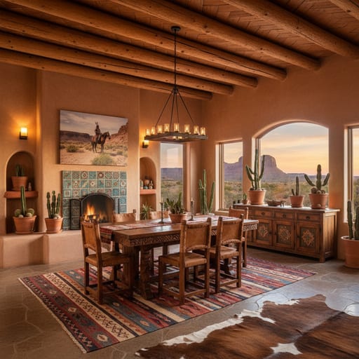 Desert Southwest — Santa Fe Mesa Retreat