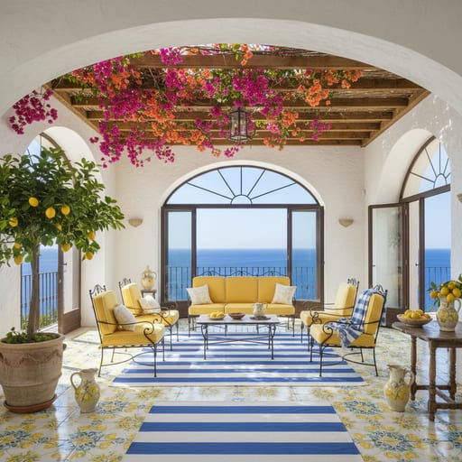Amalfi Coast Terrace — Lemon Grove Riviera