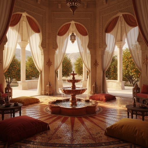Dorne Water Gardens — Sunspear Desert Palace