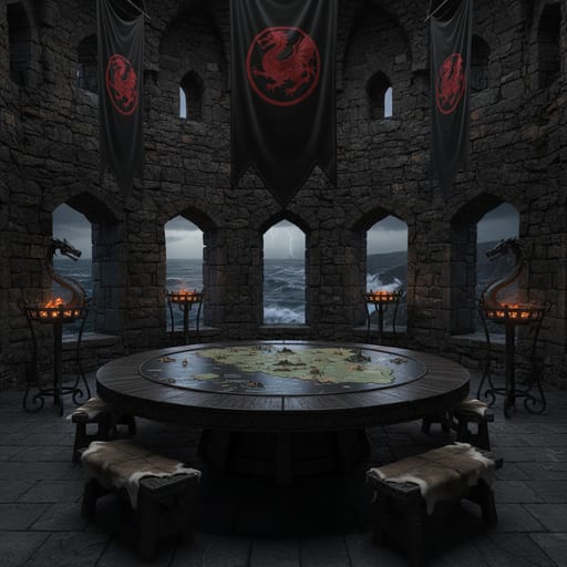 Dragonstone Castle — Targaryen Seat
