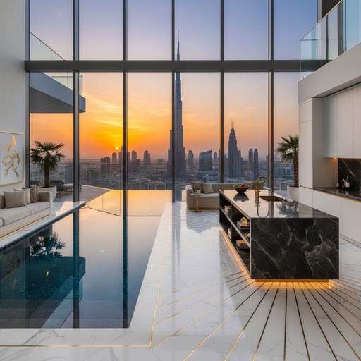 Dubai Sky Penthouse — Skyscraper Luxury