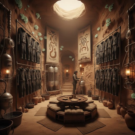 Arrakis Palace — Desert Spice Chamber