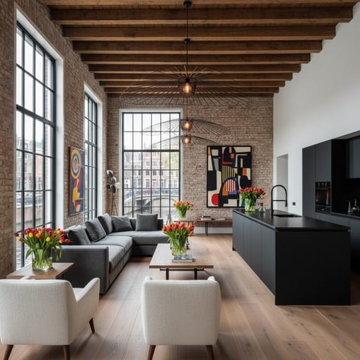 Dutch Canal Loft — Amsterdam Waterside