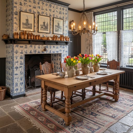 Dutch Cozy Gezellig — Vermeer Domestic Charm
