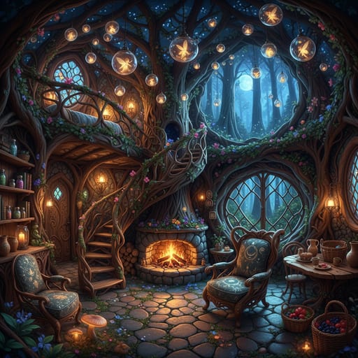 Enchanted Forest — Fairy Tale Cottage