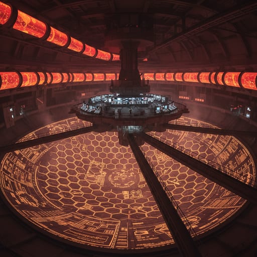 NERV Headquarters — Underground Mecha HQ