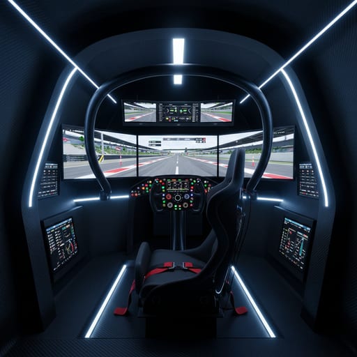 Cockpit Room — Halo view