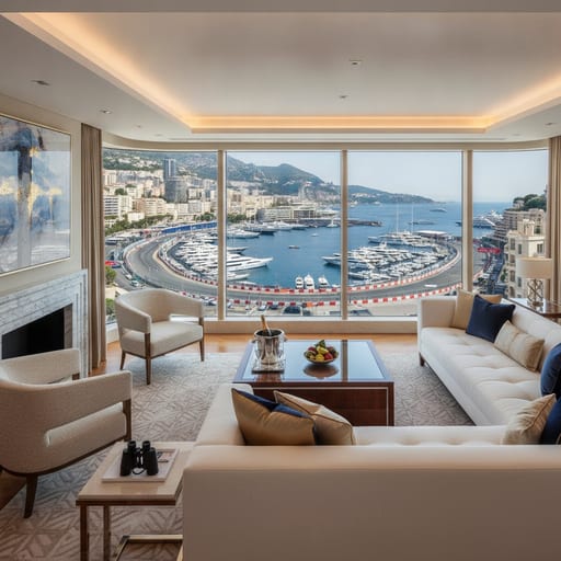 Monaco GP Suite — Harbor grid