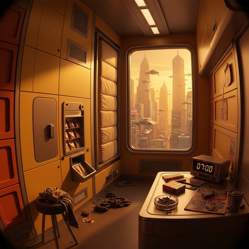 Fifth Element Apartment — Future NYC Flat