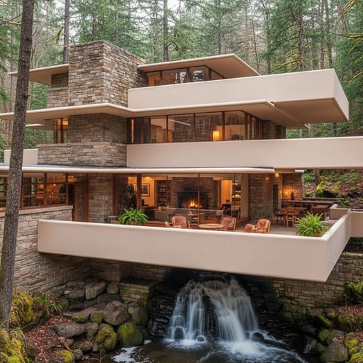 Fallingwater House — Organic Architecture
