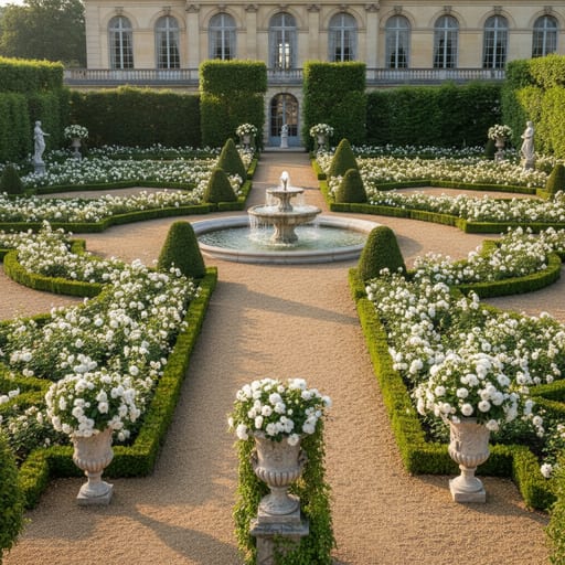 French Formal Garden — Versailles Elegance