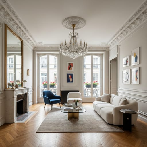 French Haussmann Modern — Parisian Chic