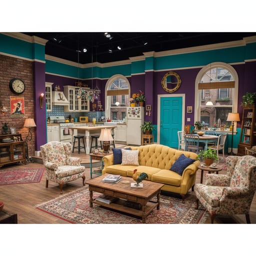 Monica's Apartment — Central Perk NYC