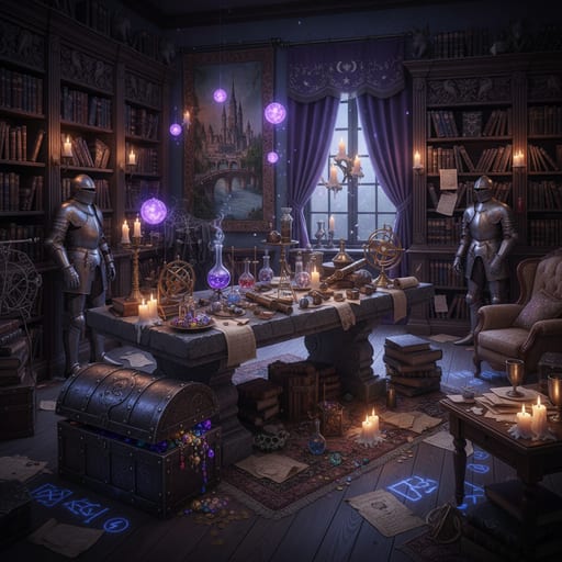 Baldur's Gate Study — Arcane Wizard Study