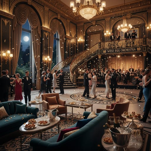 Gatsby Mansion — Roaring 1920s Party