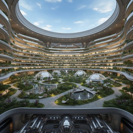 Generation Ship Atrium — Interstellar Community