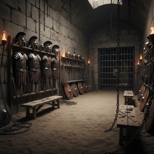 Gladiator Chamber — Underground Colosseum Arena