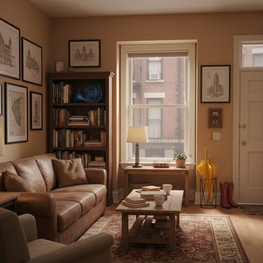 Ted's Apartment — Architect Bachelor