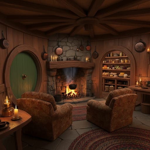 Hobbit Hole — Middle Earth Style