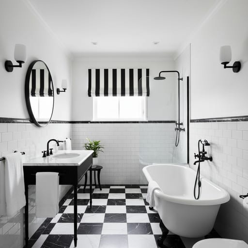 Black & White — Crisp & graphic