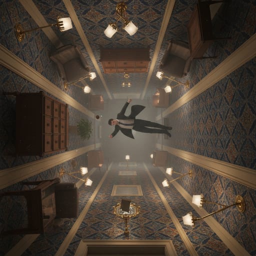 Dream Hotel Corridor — Zero Gravity