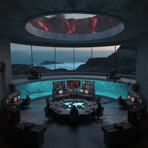 James Bond Villain Lair — Secret Villain Base