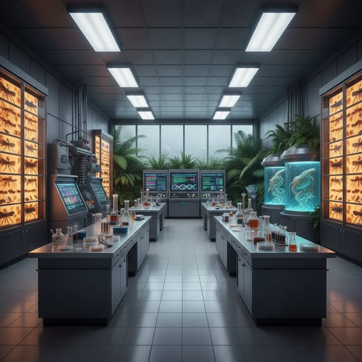 Jurassic Park Lab — Dinosaur Genetics Lab