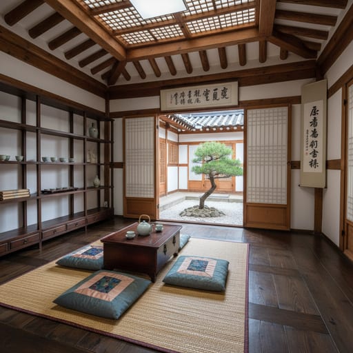 Korean Hanok House — Traditional Seoul Style
